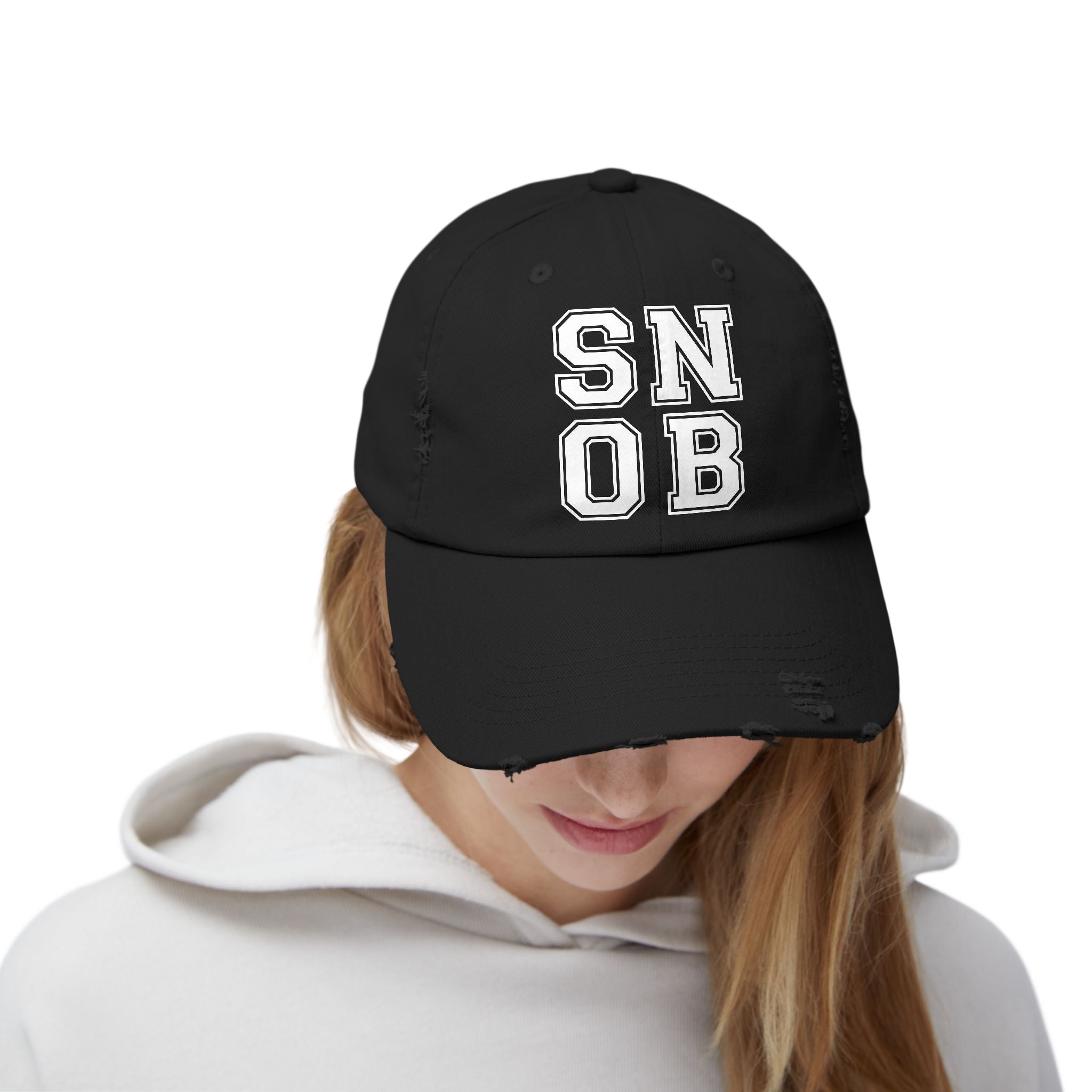 SNOB Distressed Dad Cap