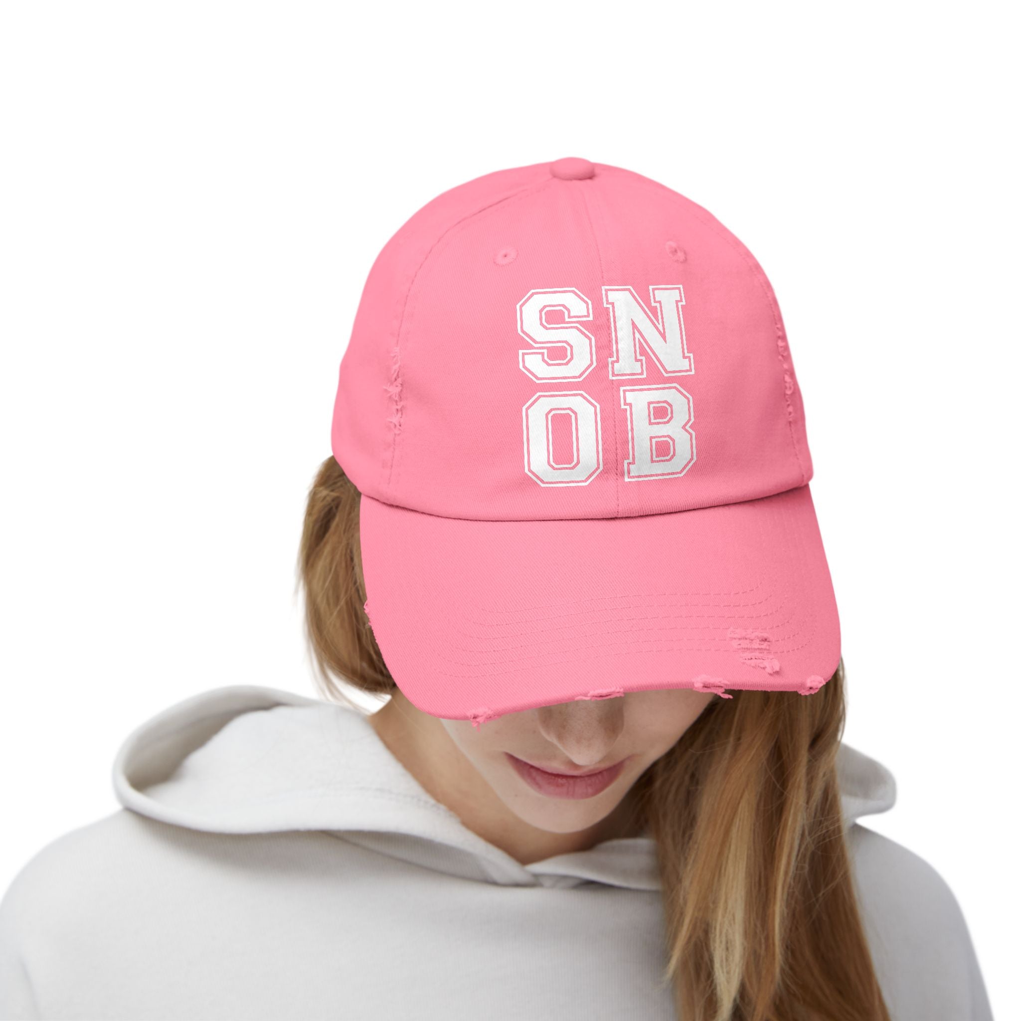 SNOB Distressed Dad Cap
